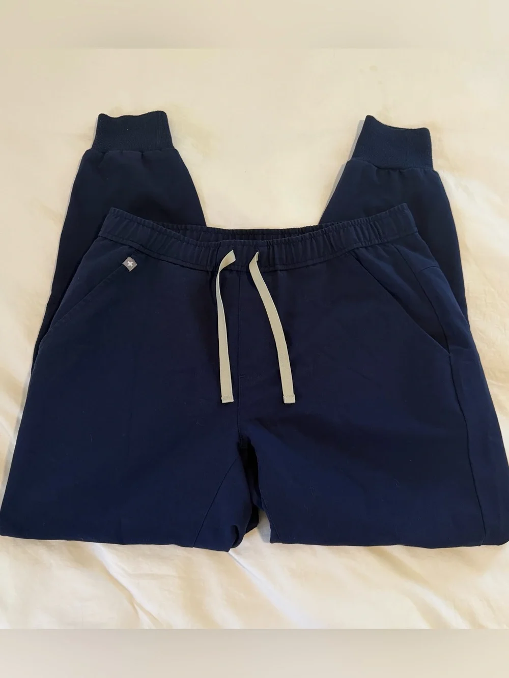 Figs Tansen Navy Blue Joggers Medium Short